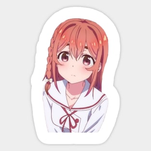 Kawaii Sumi San From Rent A Girlfriend Sticker